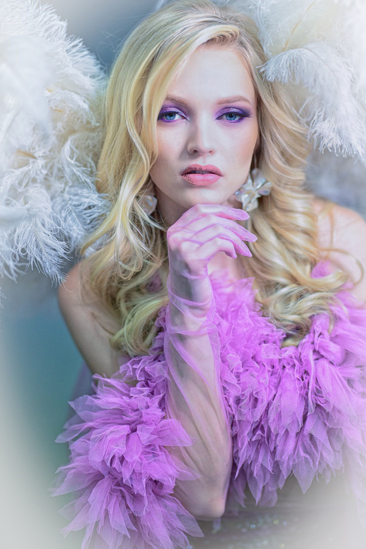 Luxury editorial portrait by Alpha Leon Creative Studio