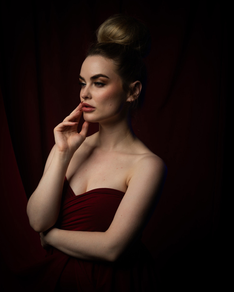 Editorial portrait session example by Alpha Leon Creative Studio