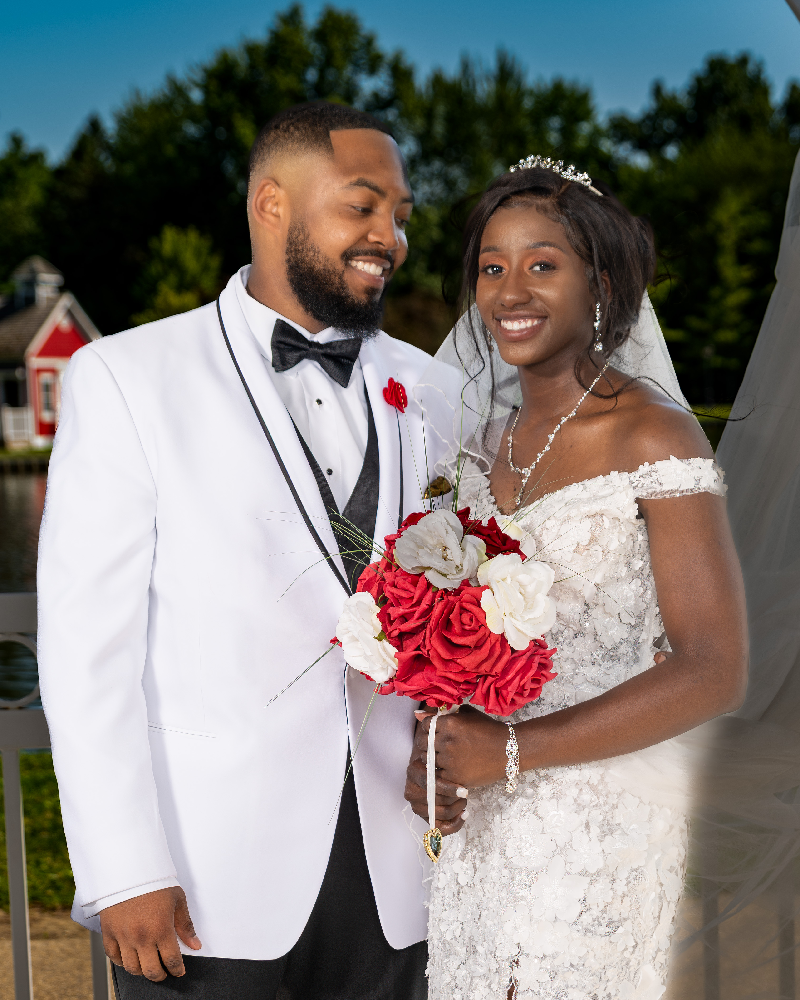 Bride portrait by Alpha Leon Creative Studio